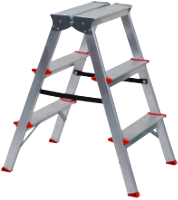 Double-Side Aluminium Step Ladder