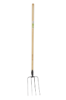Forged Fork with Wooden Handle