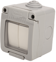 Double Two Way Exterior Switch