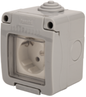 Exterior Schuko Socket