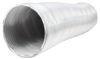 Compact Aluminum Flexible Tube / D[mm]: 130; L[m]: 0.5-2.5