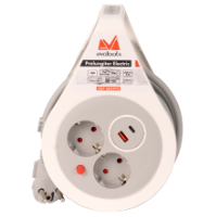 Електрически Удължител 2P+2USB A+C EvoTools®