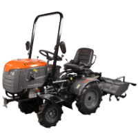 Мотокултиватор ride-on (минитрактор) 4x4 дизел двигател Koop с електрически старт, хидравличен теглич и задвижвана фреза R003 EvoTools +Plus®