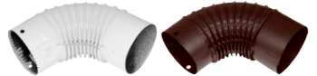 Elbow Pipe / D[mm]: 130; Tip: Negru