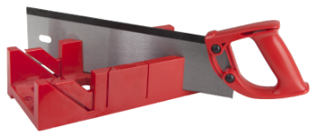 Clamping Mitre Box with Saw