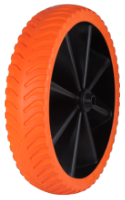 PU Wheelbarrow Wheel / M: 4.00/1.00-12; Lb[mm]: 103