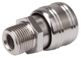 Quick Coupling with External Thread