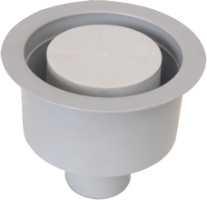 Air Trap with Bottom Drain Pipe