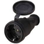 Extension Rubber Conector Schuko IP65 16A