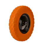 Wheelbarrow PU Wheel with Metallic Rim