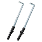 L-образни винтове с дюбели (2 бр.) EvoSanitary®
