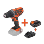 Комплект акумулаторна бормашина и винтоверт с 2 батерии и зарядно MAX 20V ONE EvoTools®